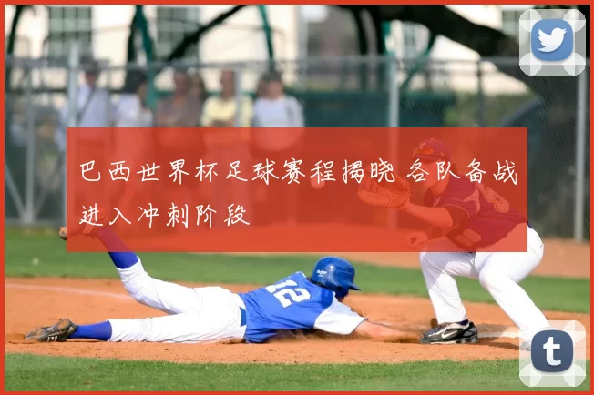 巴西世界杯足球赛程揭晓 各队备战进入冲刺阶段