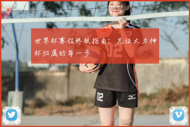 世界杯赛程终极指南：见证大力神杯归属的每一步